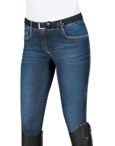 Equiline Damen Jeans Reithose LILY Half -Grip Gr.40